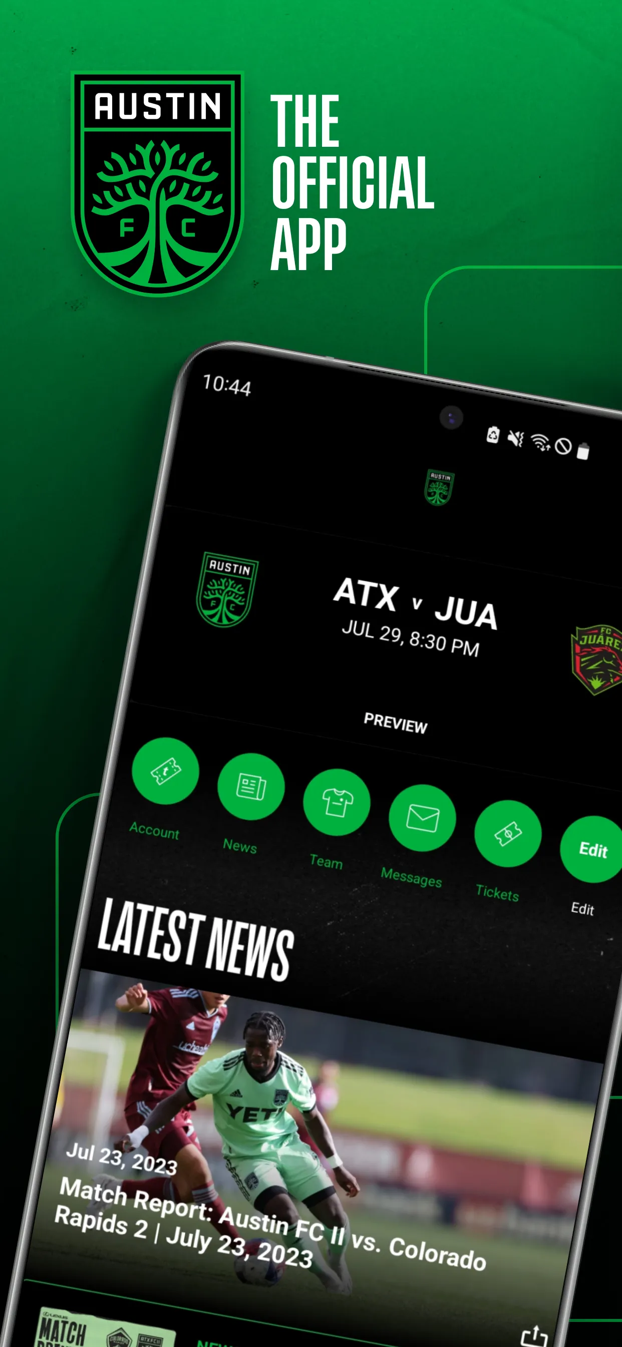 Austin FC & Q2 Stadium App | Indus Appstore | Screenshot