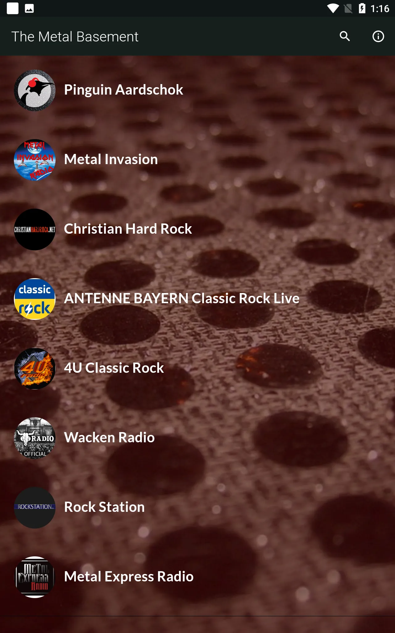 The Metal Basement - Radios | Indus Appstore | Screenshot