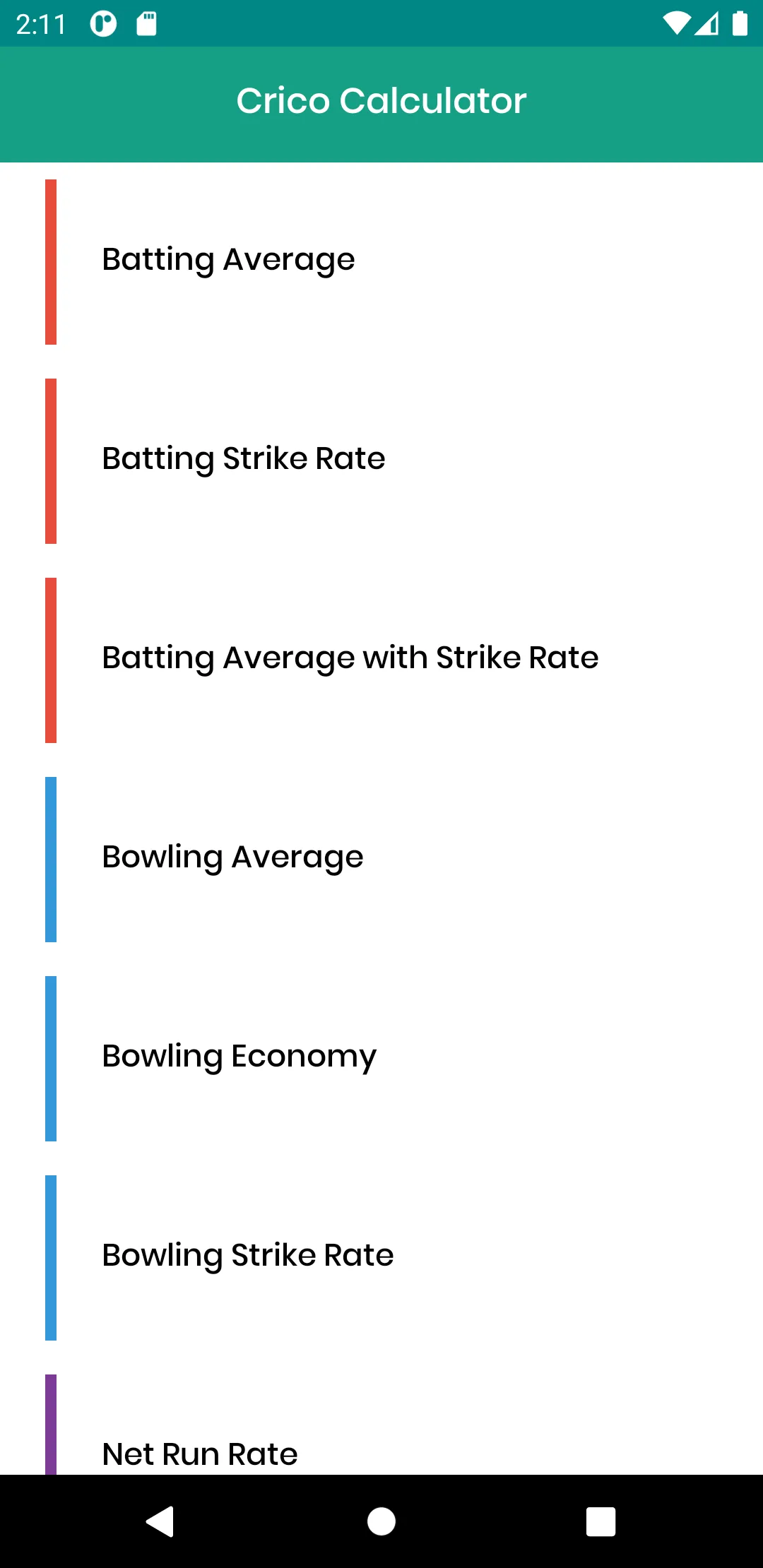 CricOvers - Cricket Calculator | Indus Appstore | Screenshot