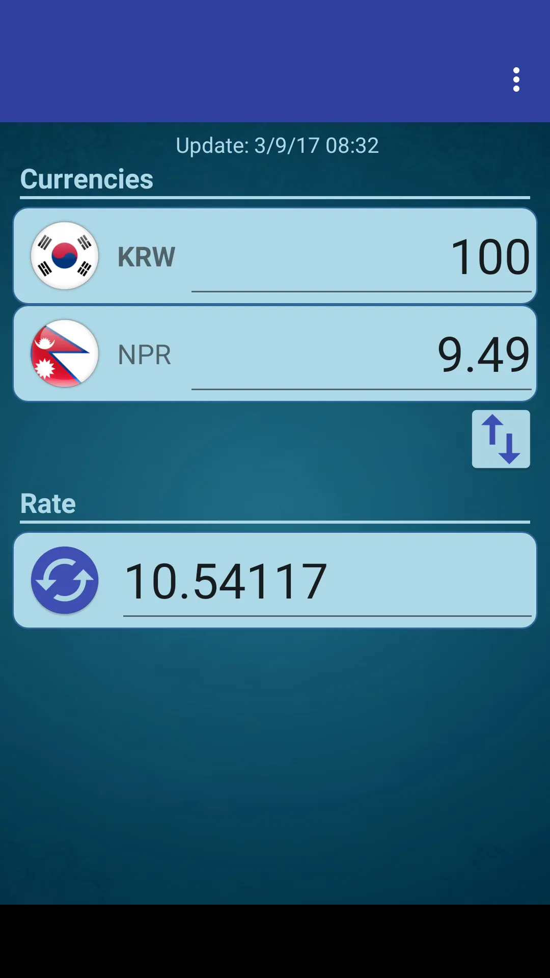 S Korea Won x Nepalese Rupee | Indus Appstore | Screenshot