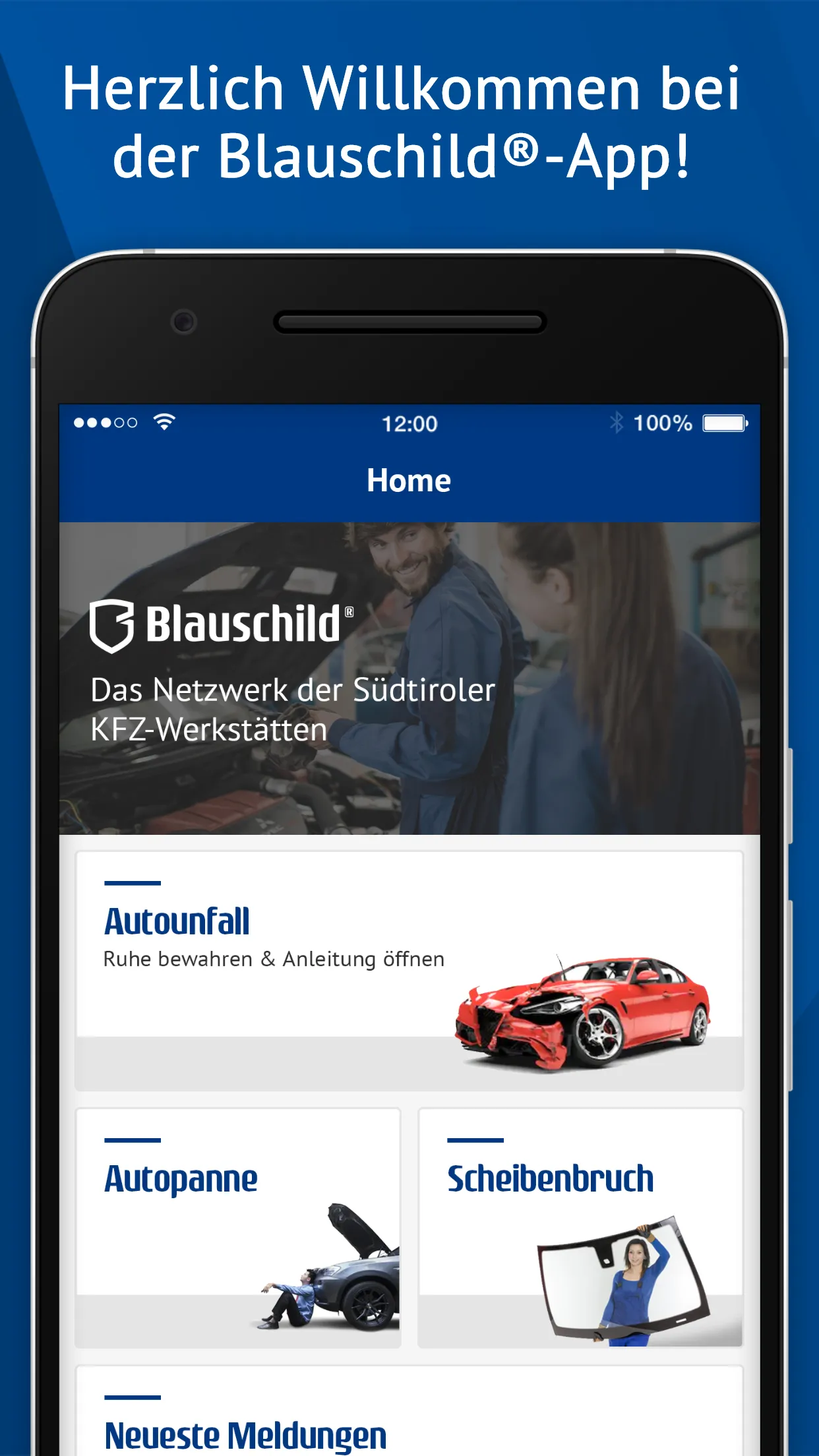 Blauschild | Indus Appstore | Screenshot