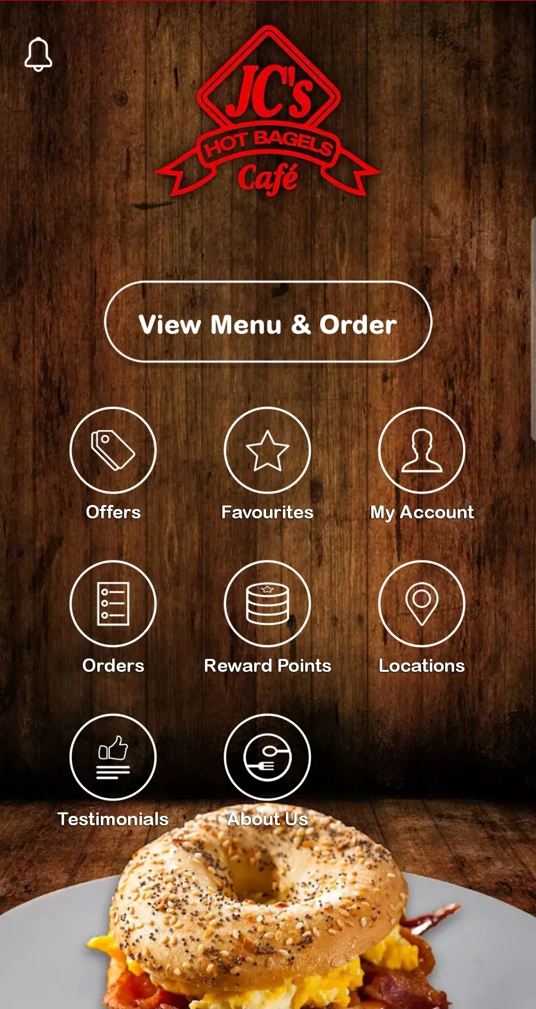 JC's Hot Bagels | Indus Appstore | Screenshot