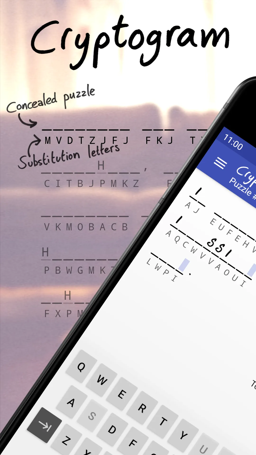 Cryptogram - puzzle quotes | Indus Appstore | Screenshot