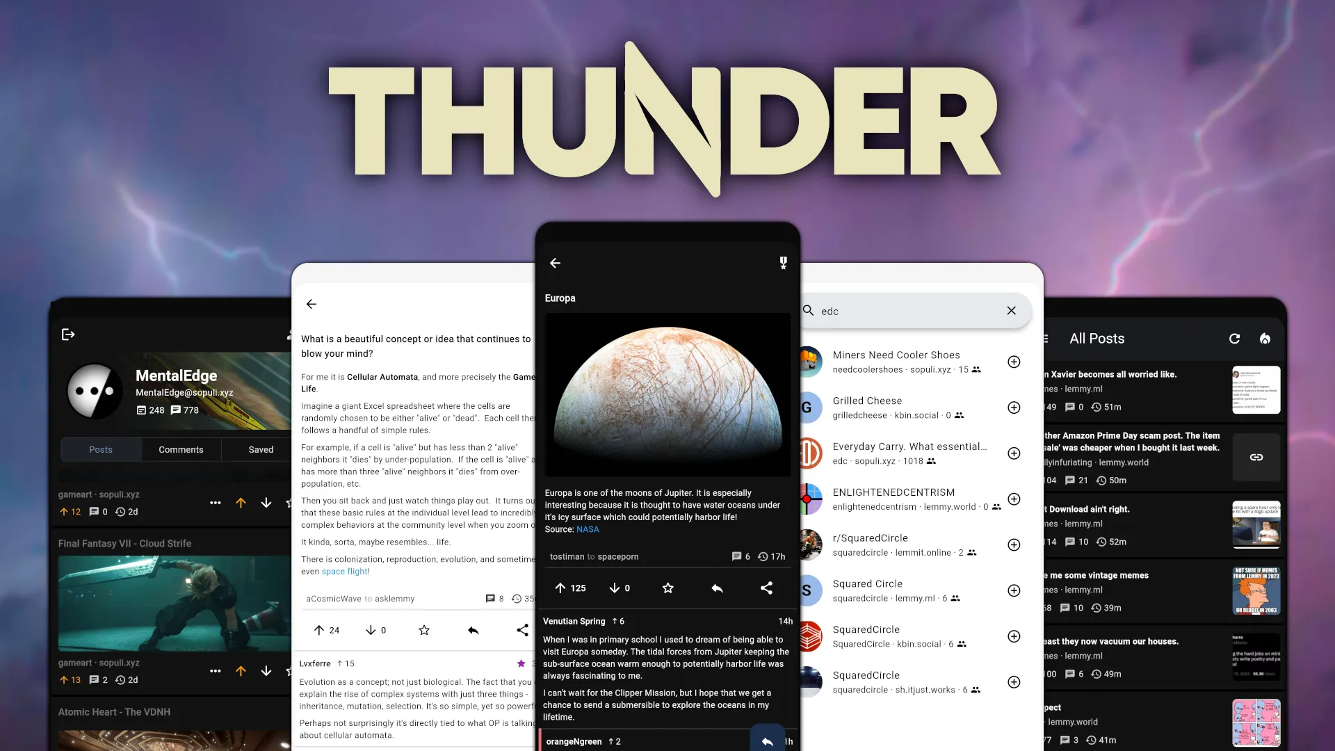 Thunder for Lemmy | Indus Appstore | Screenshot