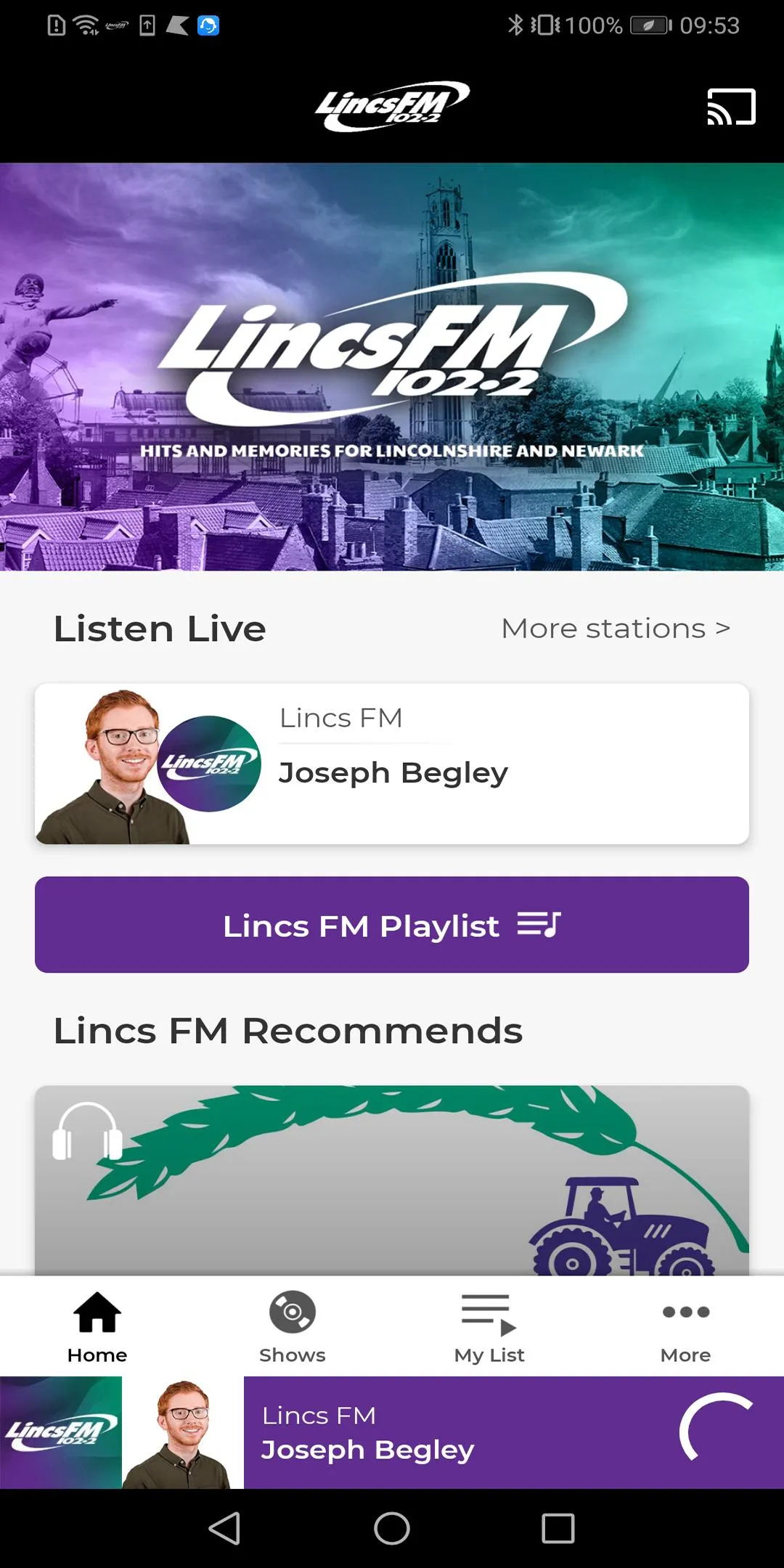 Hits Radio - Lincs | Indus Appstore | Screenshot