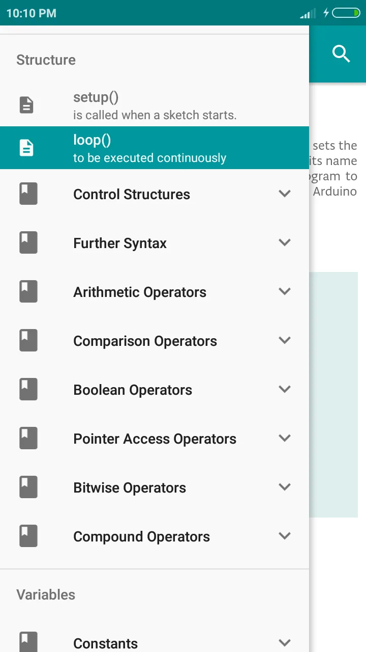 Arduino Language Reference | Indus Appstore | Screenshot