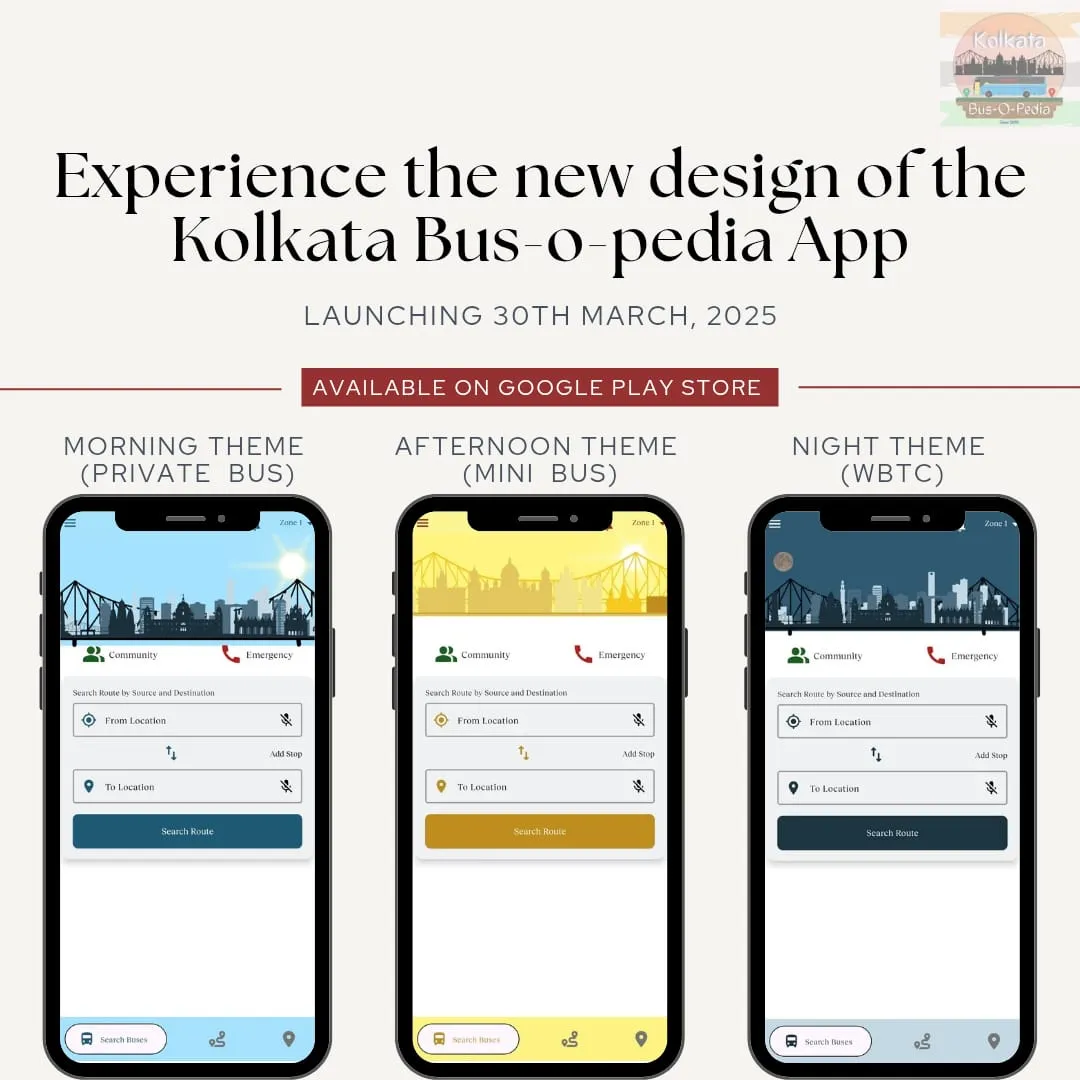 Kolkata Bus-o-pedia | Indus Appstore | Screenshot