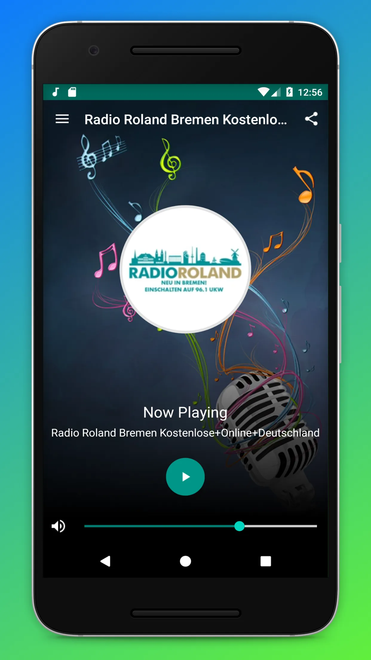 Radio Roland Bremen FM Online | Indus Appstore | Screenshot