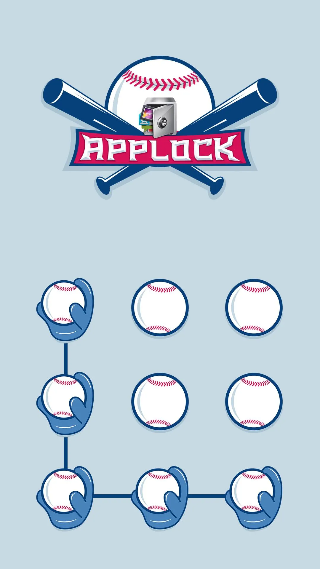 AppLock Theme Baseball | Indus Appstore | Screenshot