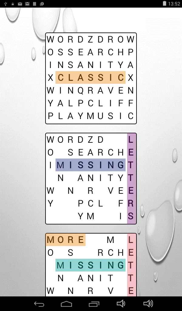 Word Search Insanity | Indus Appstore | Screenshot