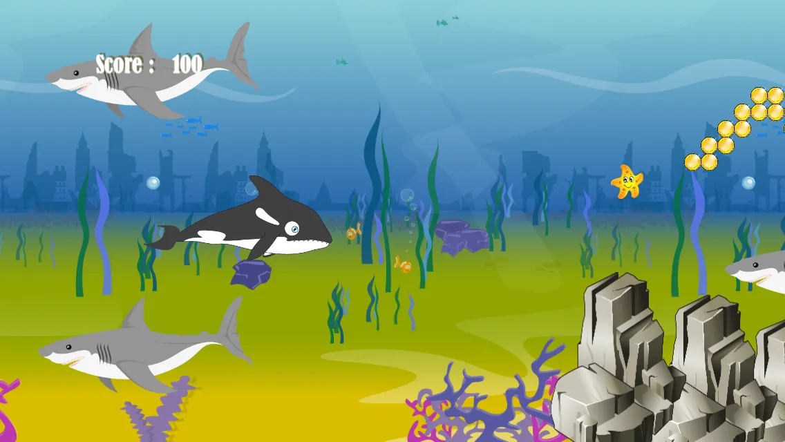 Killer Whale Shark Attack | Indus Appstore | Screenshot