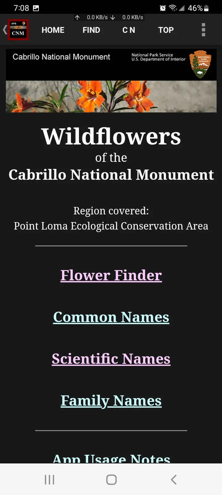 CNM WildFlowers | Indus Appstore | Screenshot