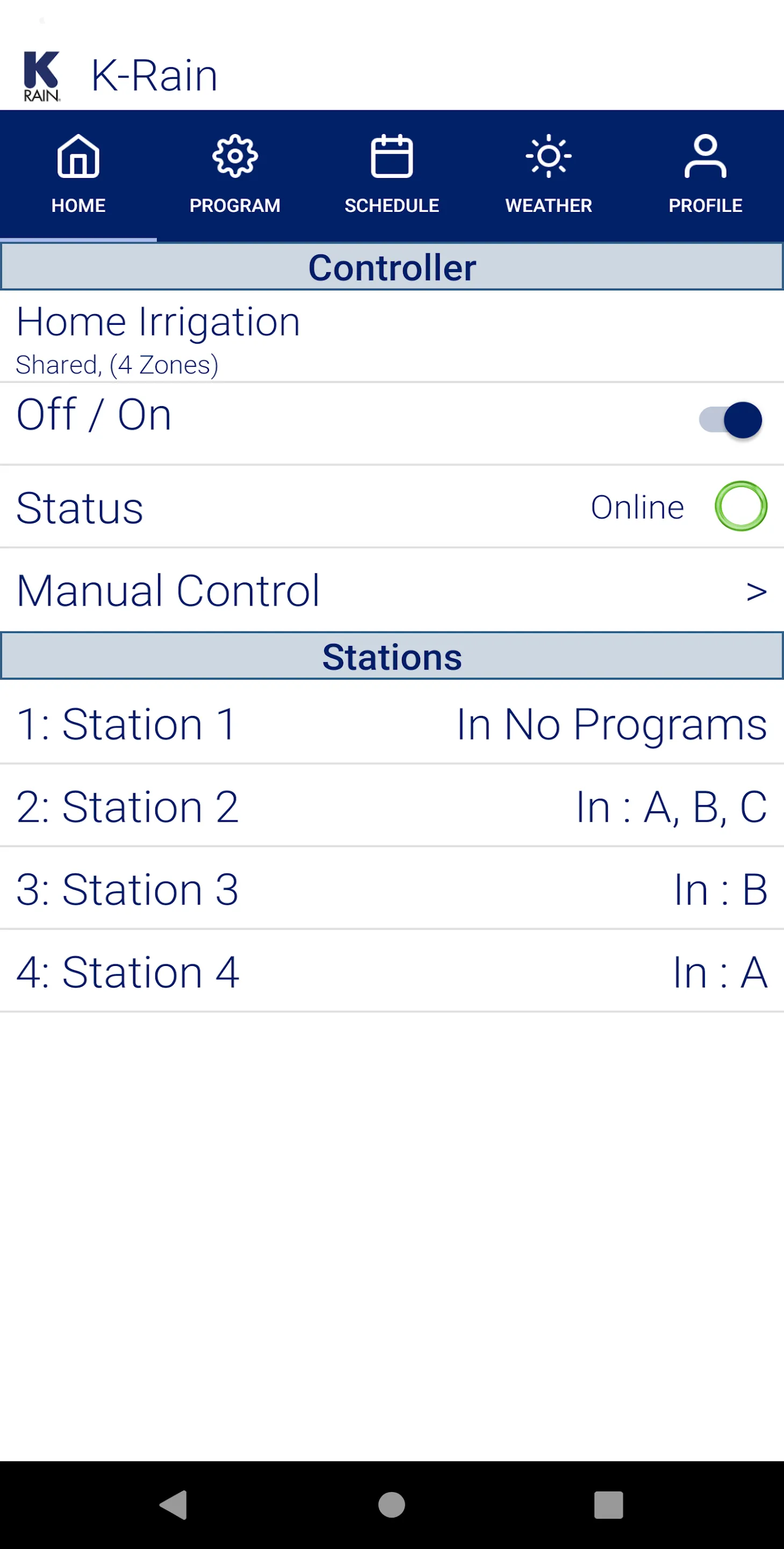 K-Rain ProEX | Indus Appstore | Screenshot