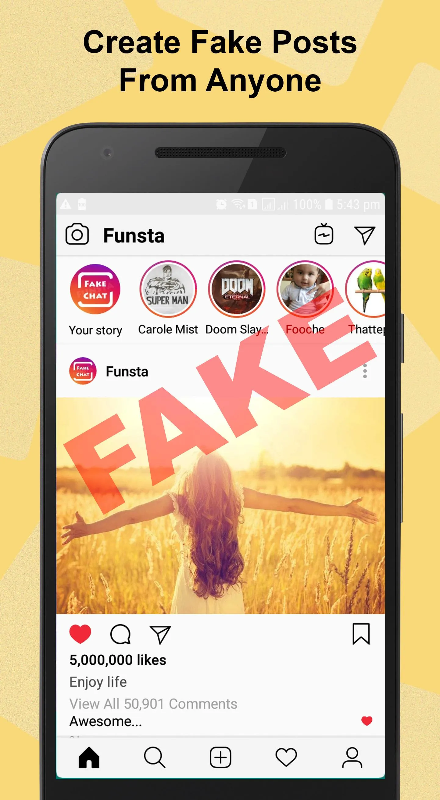 Funsta - Post and Direct Prank | Indus Appstore | Screenshot