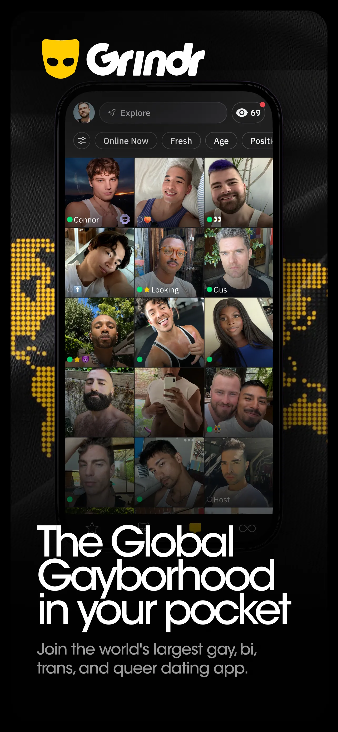 Grindr - Gay Dating & Chat | Indus Appstore | Screenshot