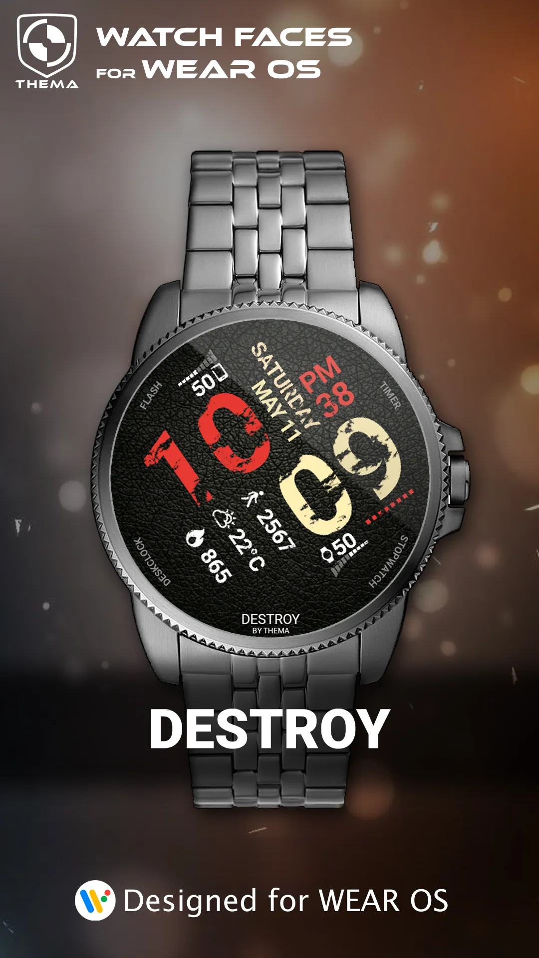 Destroy Watch Face | Indus Appstore | Screenshot