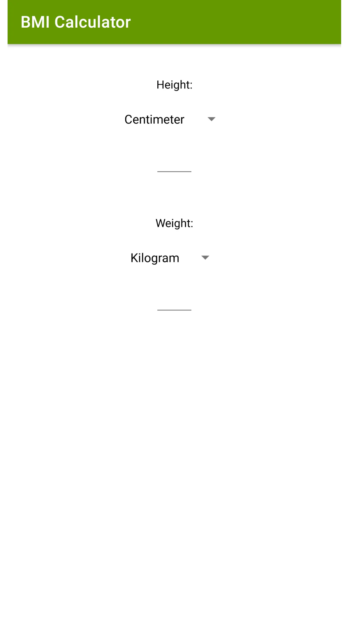 BMI Calculator | Indus Appstore | Screenshot