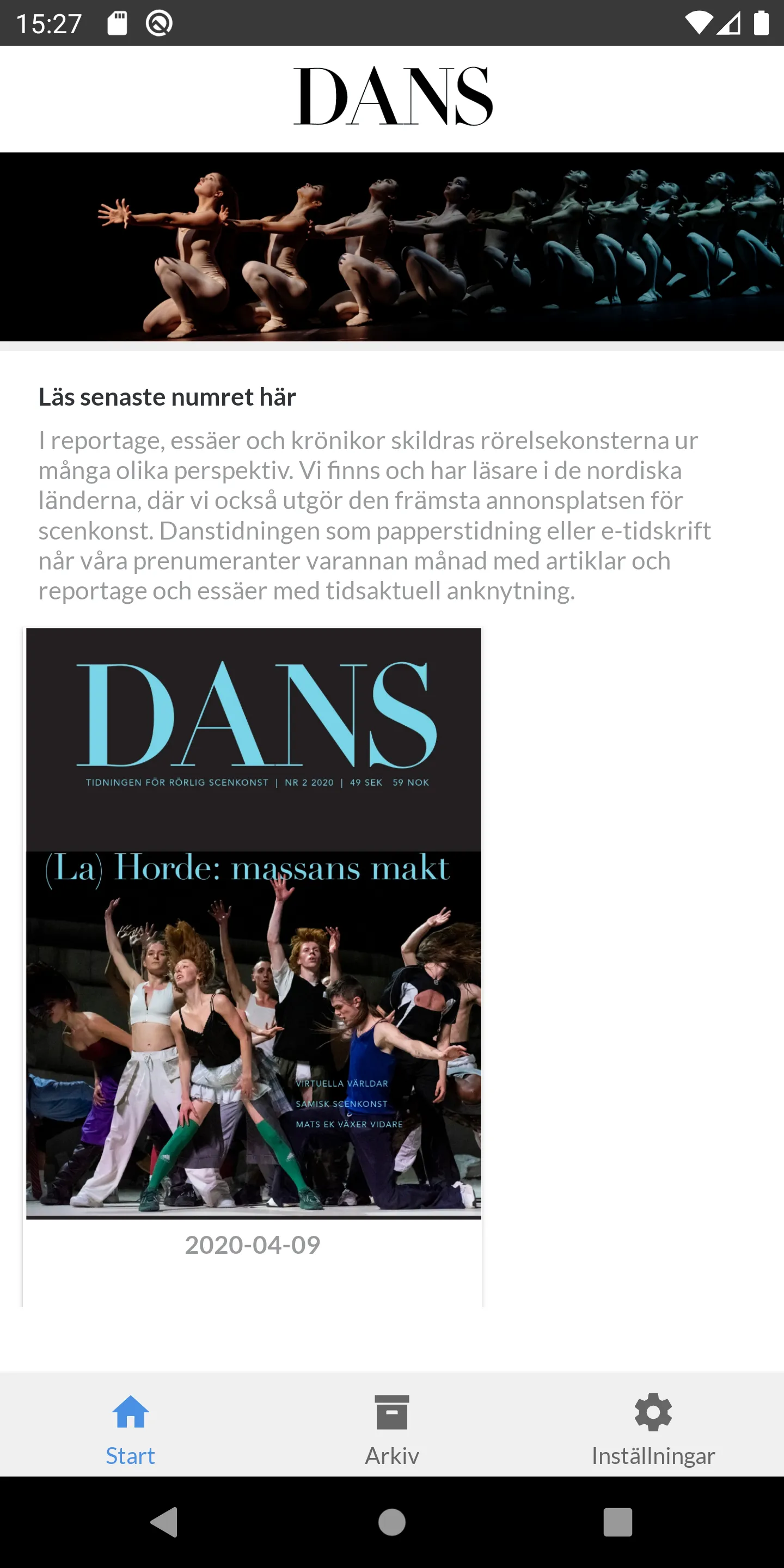 Danstidningen | Indus Appstore | Screenshot