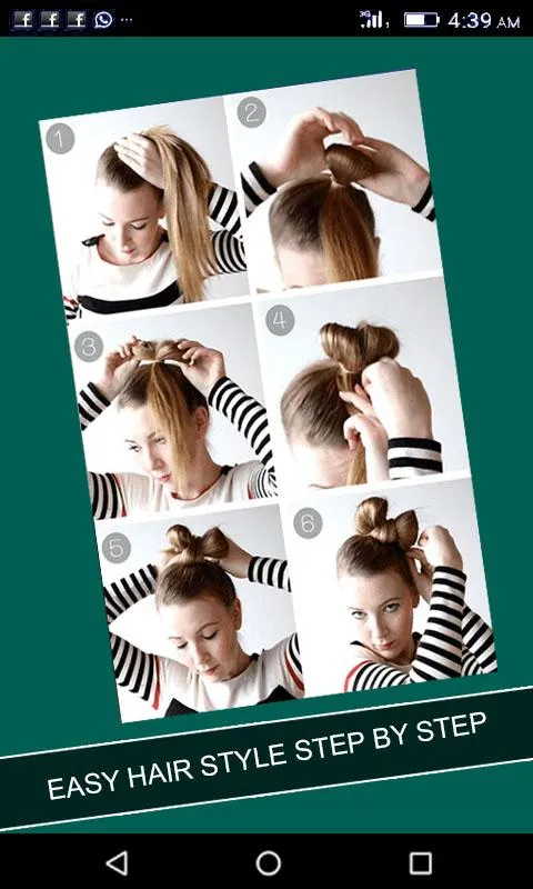 Girls Hairstyle Step by Step | Indus Appstore | Screenshot