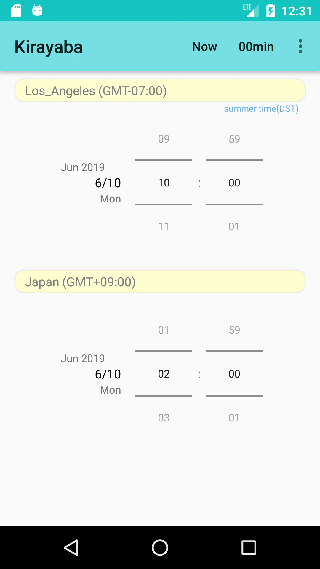 Time Zone Converter - Kirayaba | Indus Appstore | Screenshot