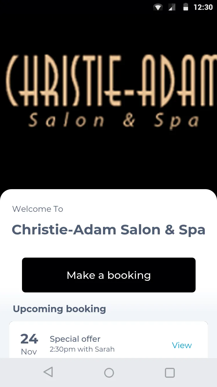 Christie-Adam Salon & Spa | Indus Appstore | Screenshot