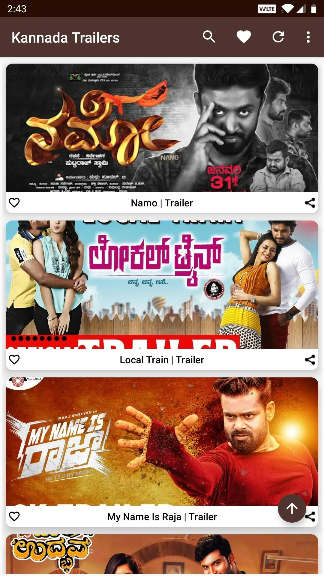 Kannada Movie Trailers | Indus Appstore | Screenshot