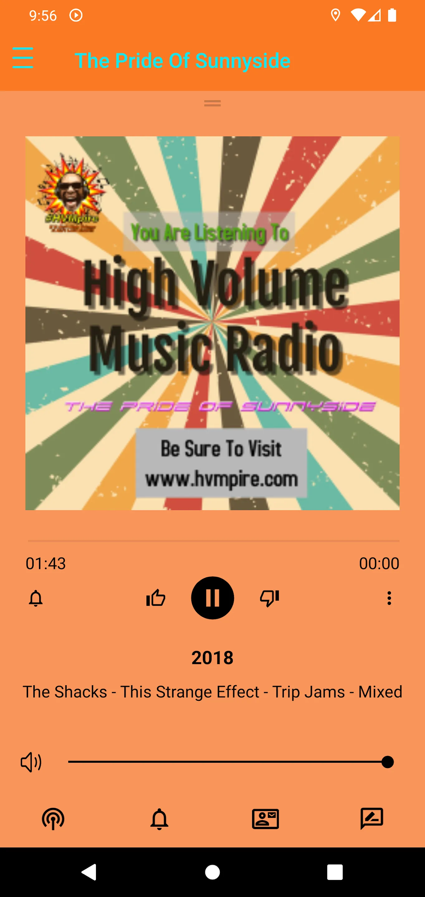 High Volume Music Radio | Indus Appstore | Screenshot