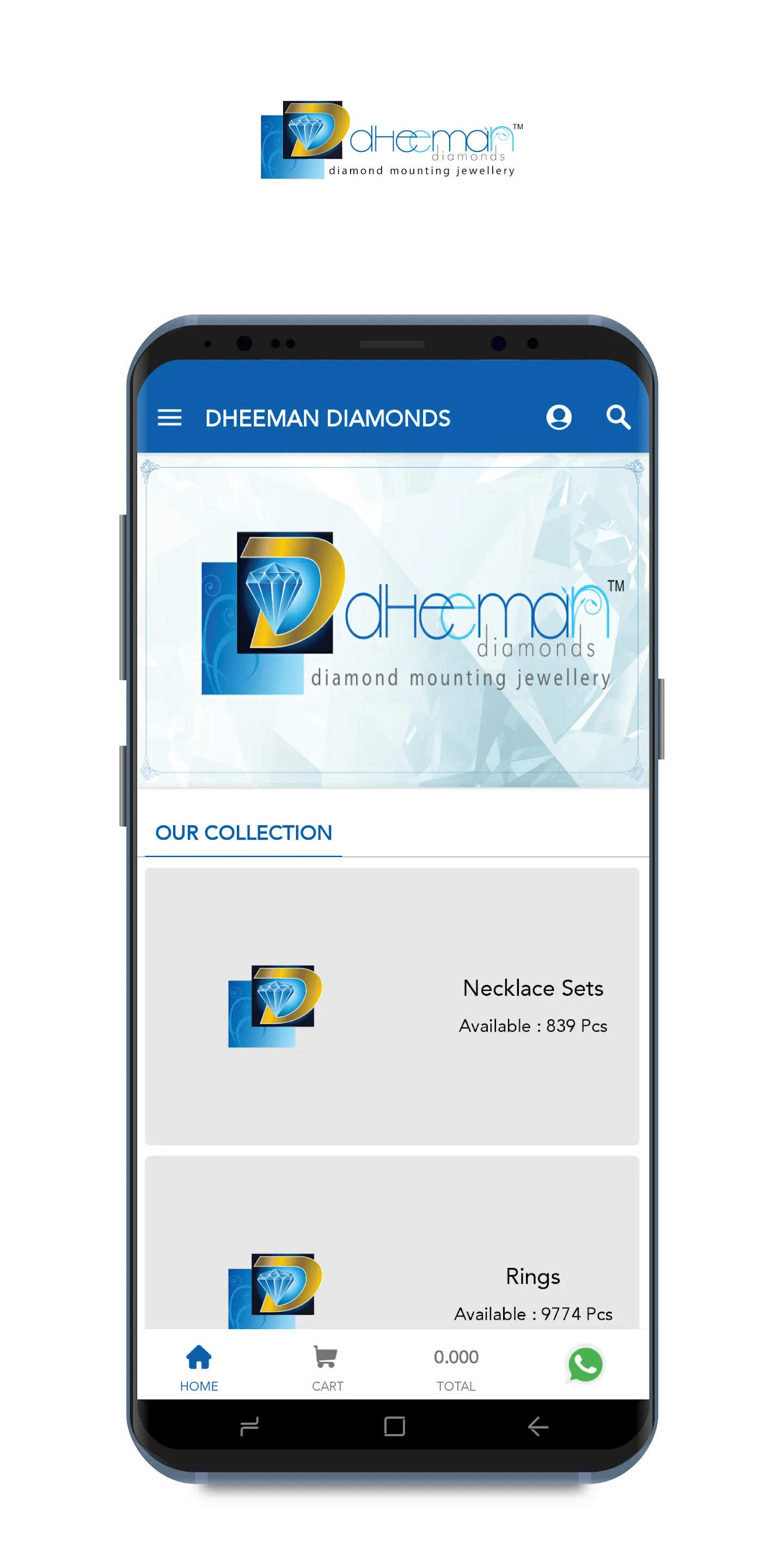 Dheeman Diamonds | Indus Appstore | Screenshot