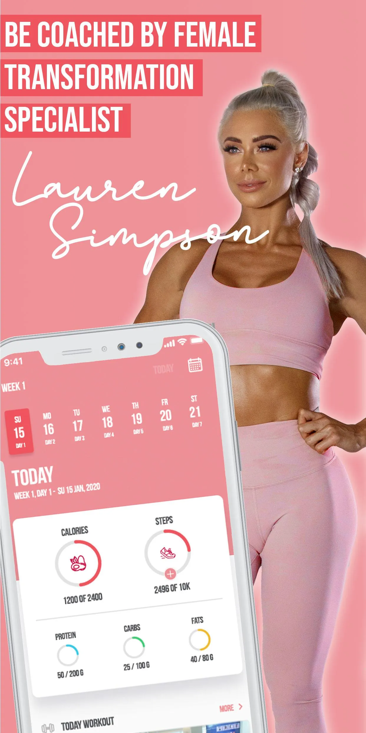 Lauren Simpson Fitness | Indus Appstore | Screenshot