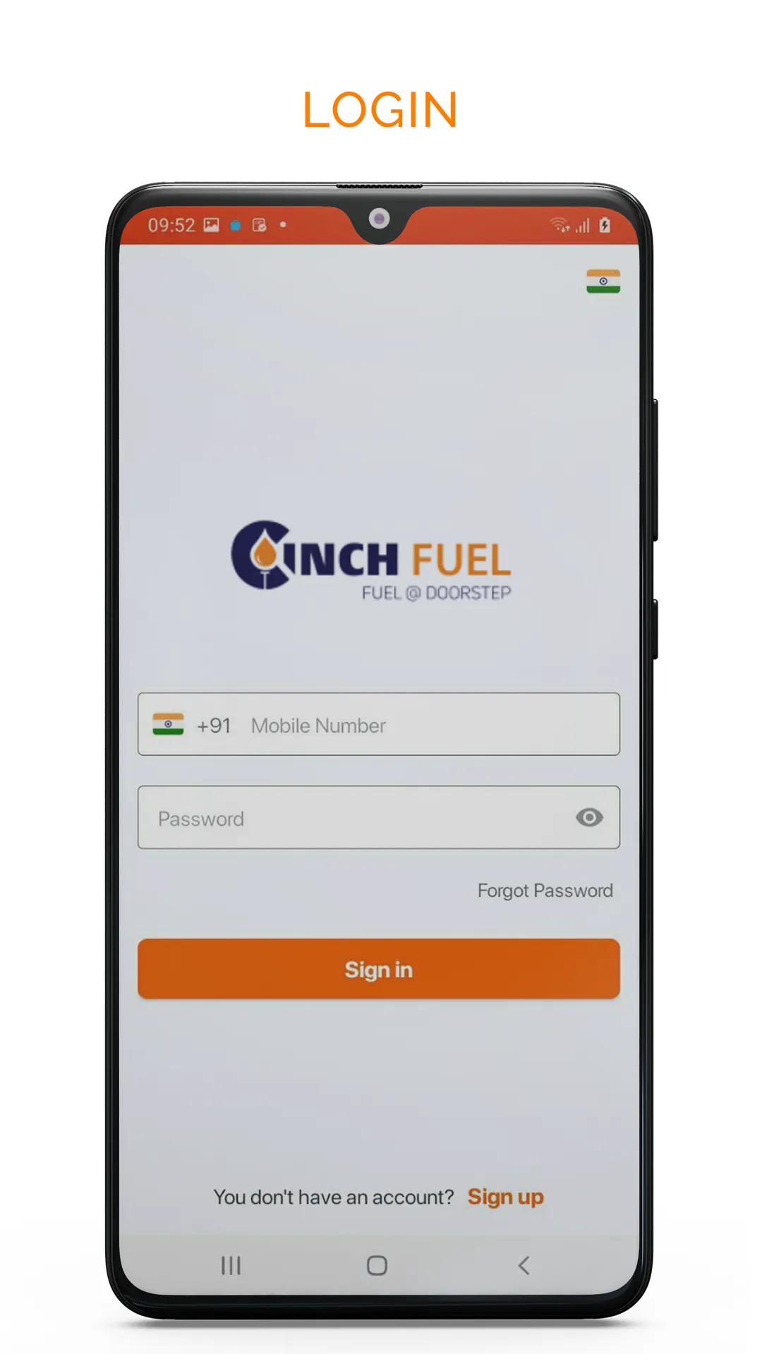 Cinch Fuel Customer App | Indus Appstore | Screenshot