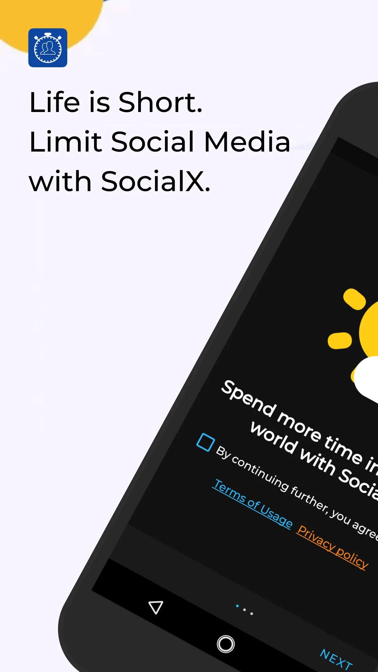 SocialX - Screen Time Tracker | Indus Appstore | Screenshot