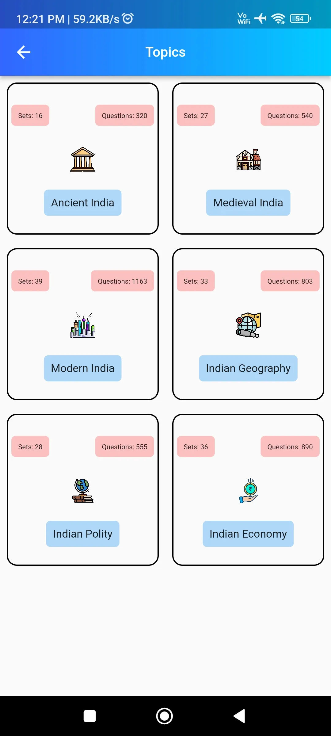 India GK Quiz In English | Indus Appstore | Screenshot