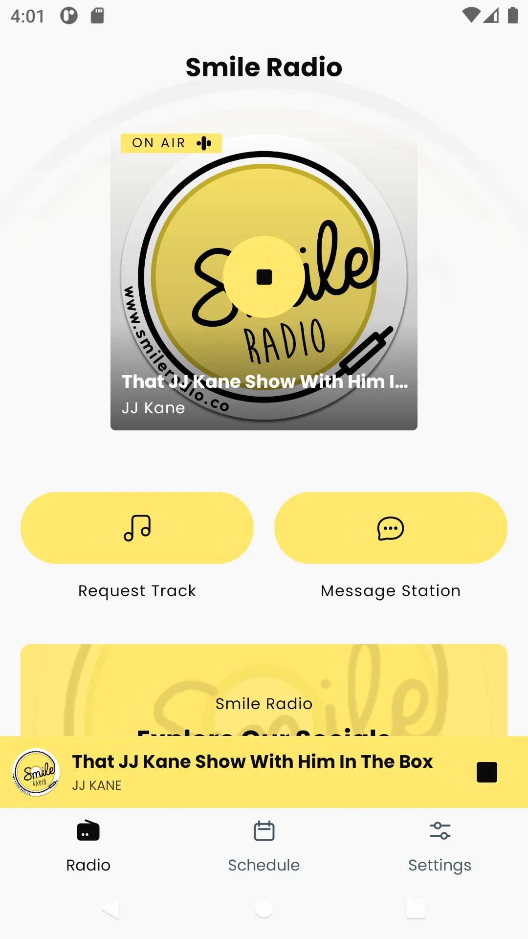 Smile Radio | Indus Appstore | Screenshot