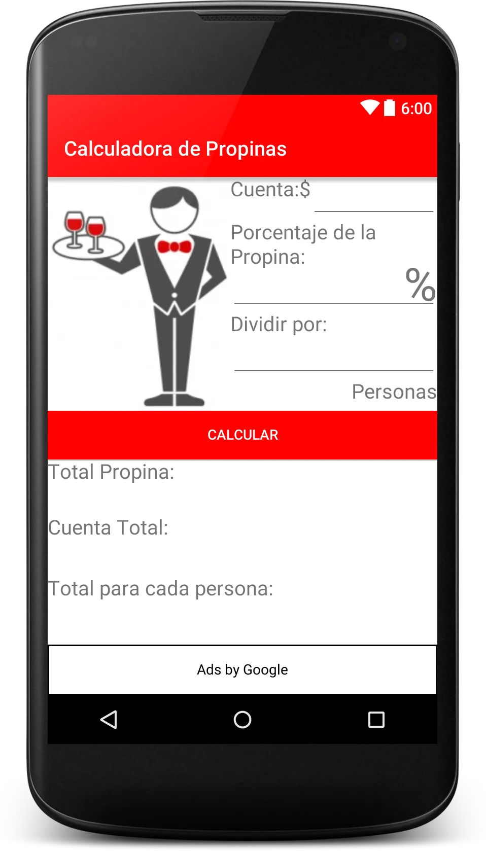 Calculadora de Propinas | Indus Appstore | Screenshot