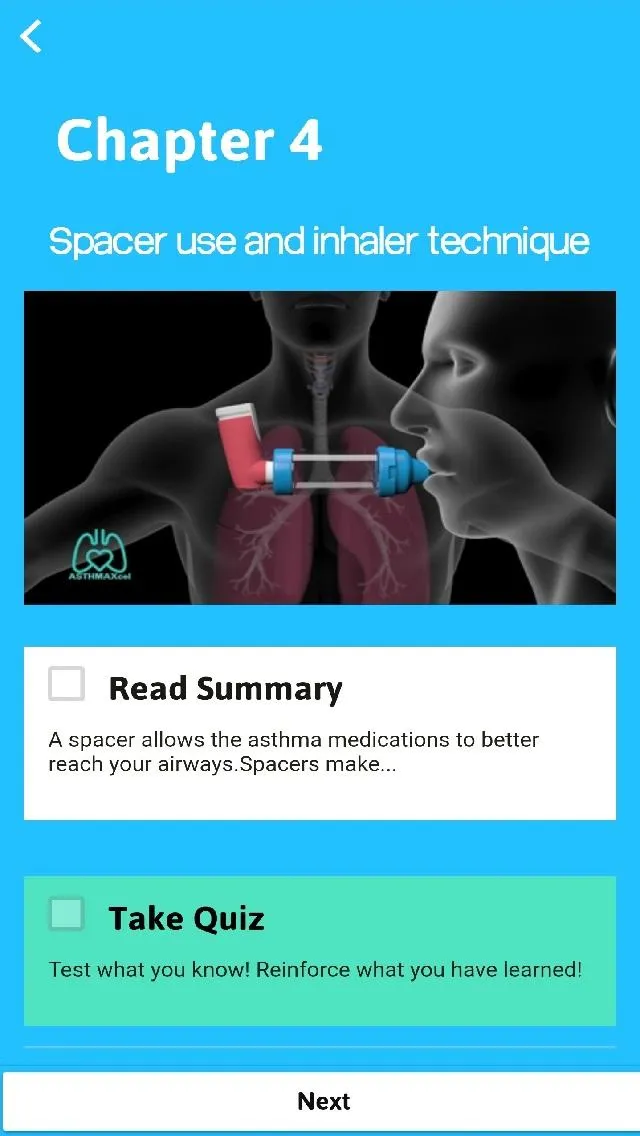 ASTHMAXcel PRO | Indus Appstore | Screenshot