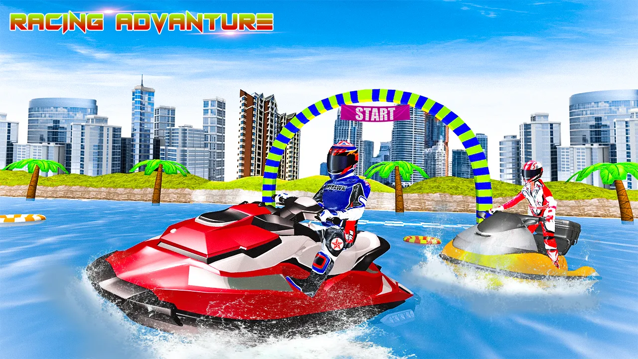 Jet Ski Water Boat Racing Game | Indus Appstore | Screenshot