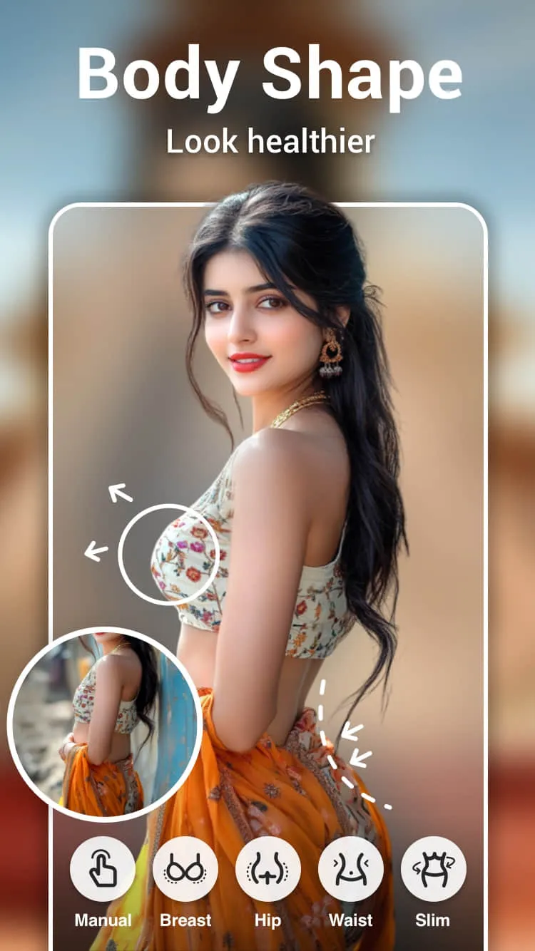Face & Body Editor -  FixPlus | Indus Appstore | Screenshot