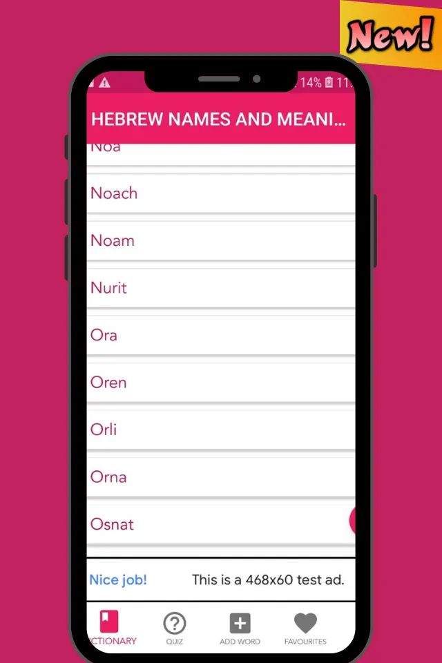 Hebrew Names and Meaning Bible | Indus Appstore | Screenshot