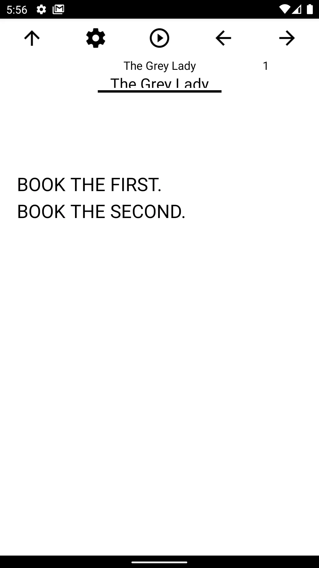 Book, The Grey Lady | Indus Appstore | Screenshot