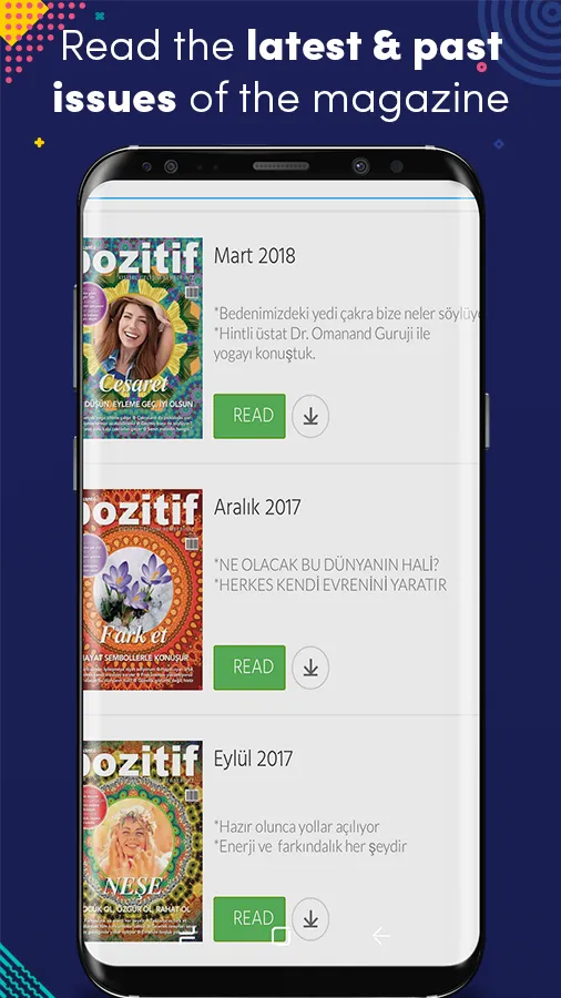 Pozitif Dergisi | Indus Appstore | Screenshot