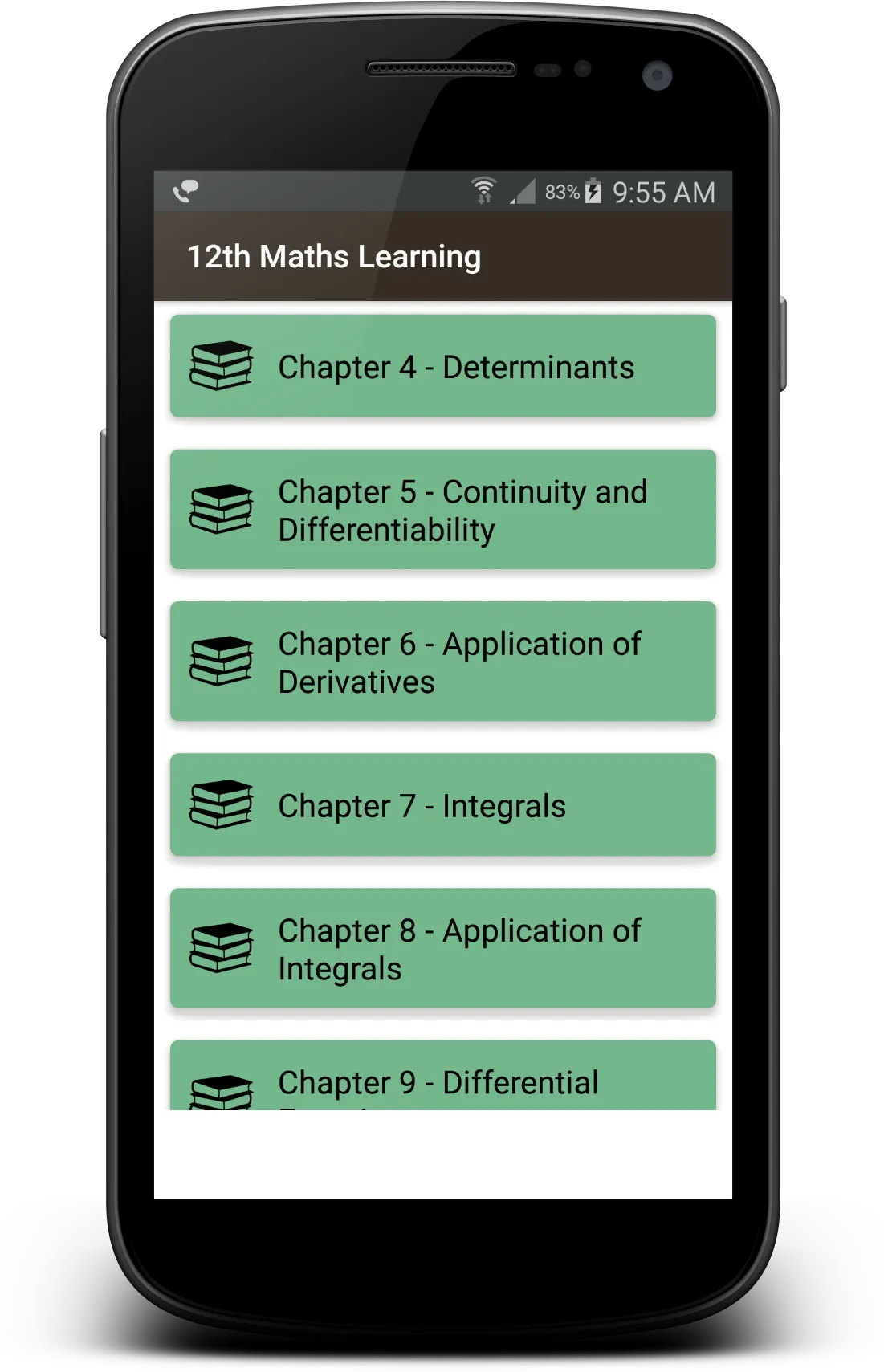 12th Class - CBSE Maths Learni | Indus Appstore | Screenshot