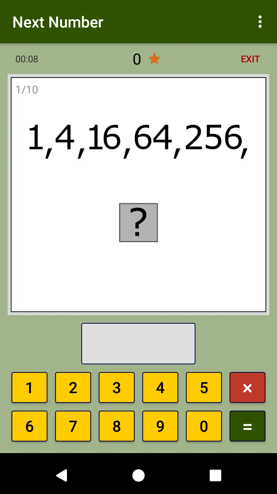 Next Number - Logic Brain Game | Indus Appstore | Screenshot