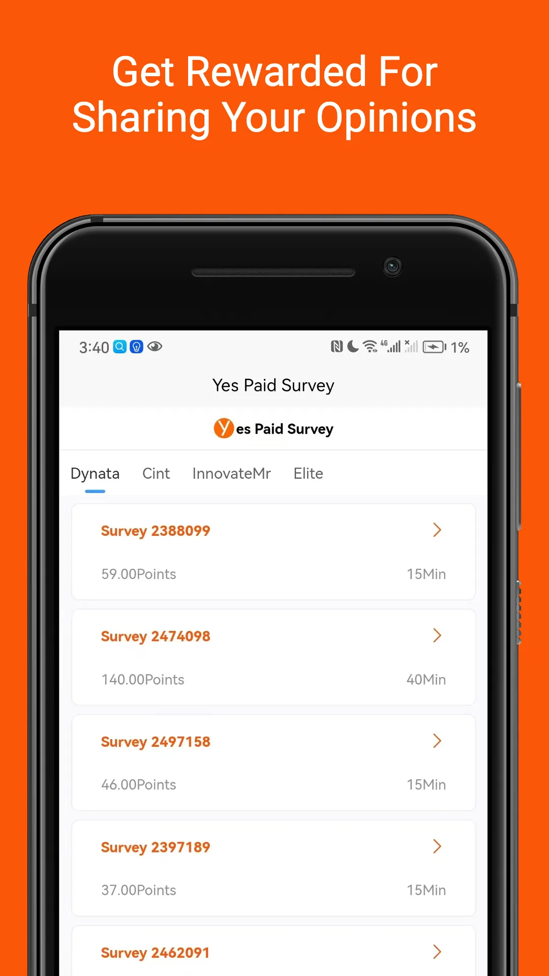 Yes Paid Surveys | Indus Appstore | Screenshot