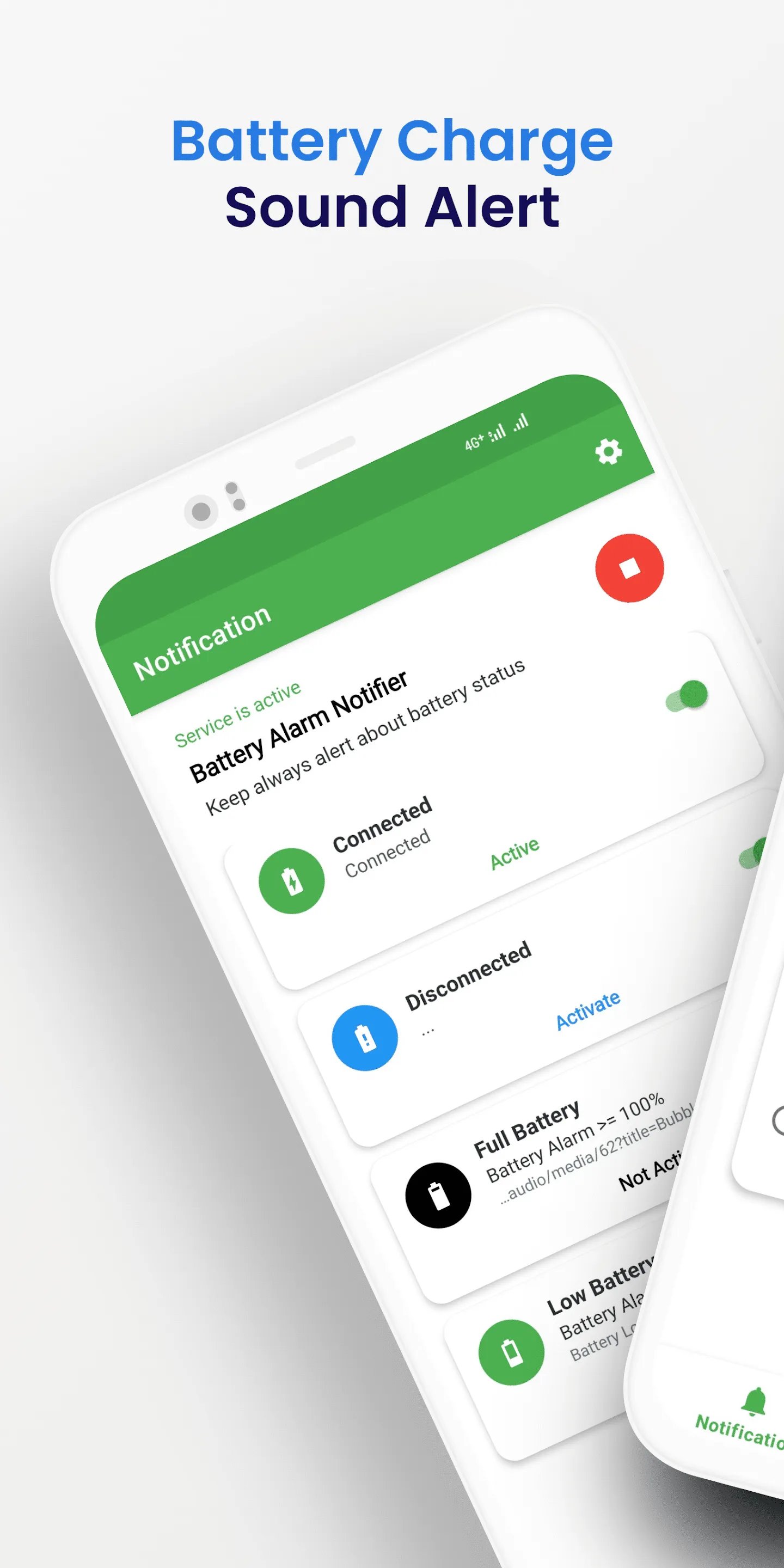 Battery Sound Notification | Indus Appstore | Screenshot