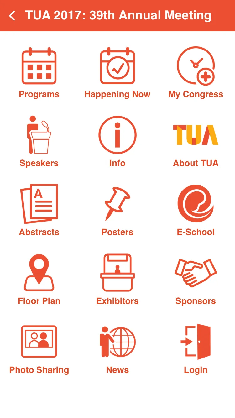 TUA Events APP 台灣泌尿科醫學會 | Indus Appstore | Screenshot