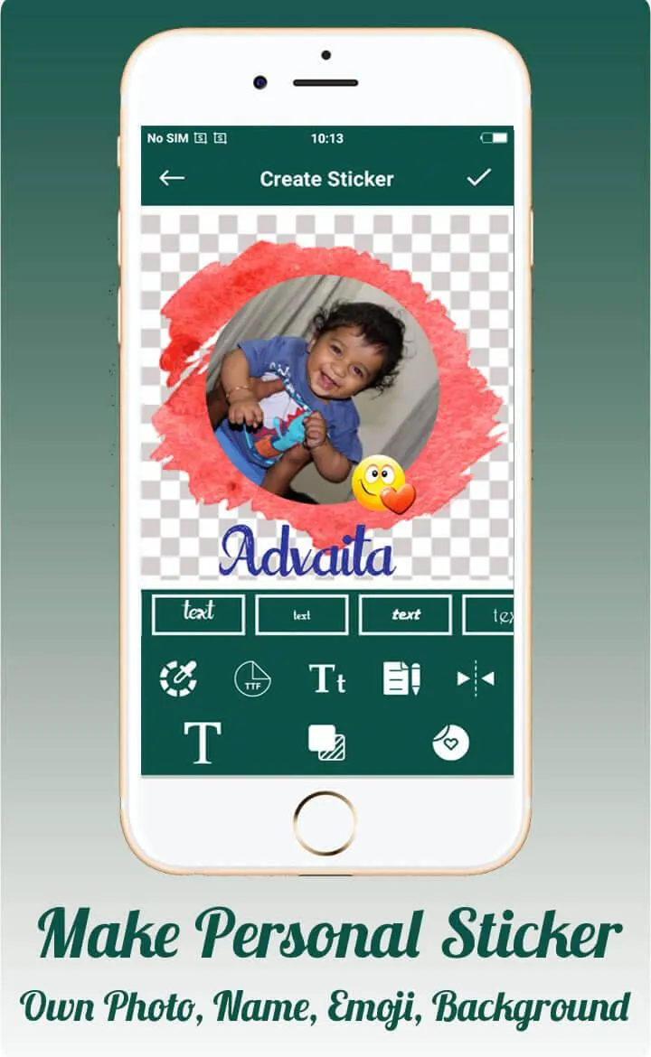 Personal Stickers Maker For WA | Indus Appstore | Screenshot