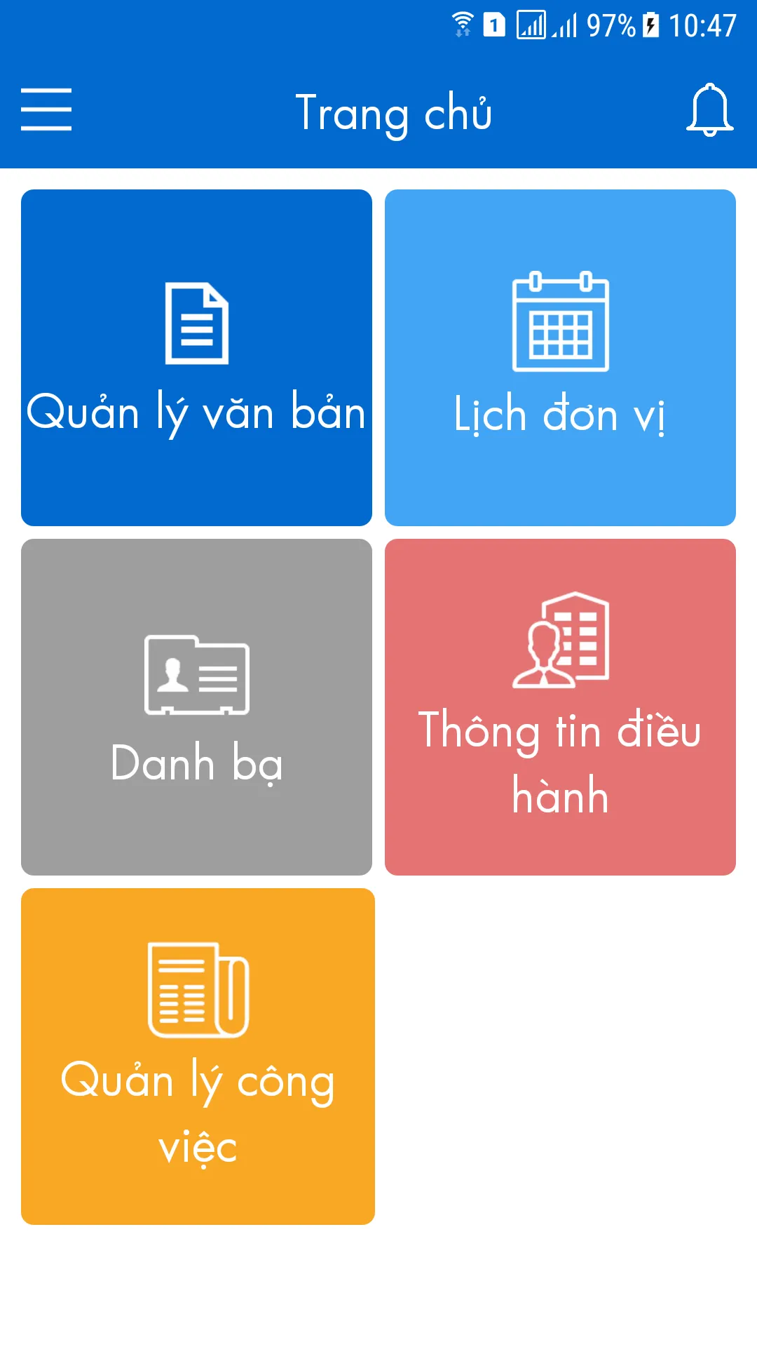 QLVBĐHTU Hưng Yên | Indus Appstore | Screenshot