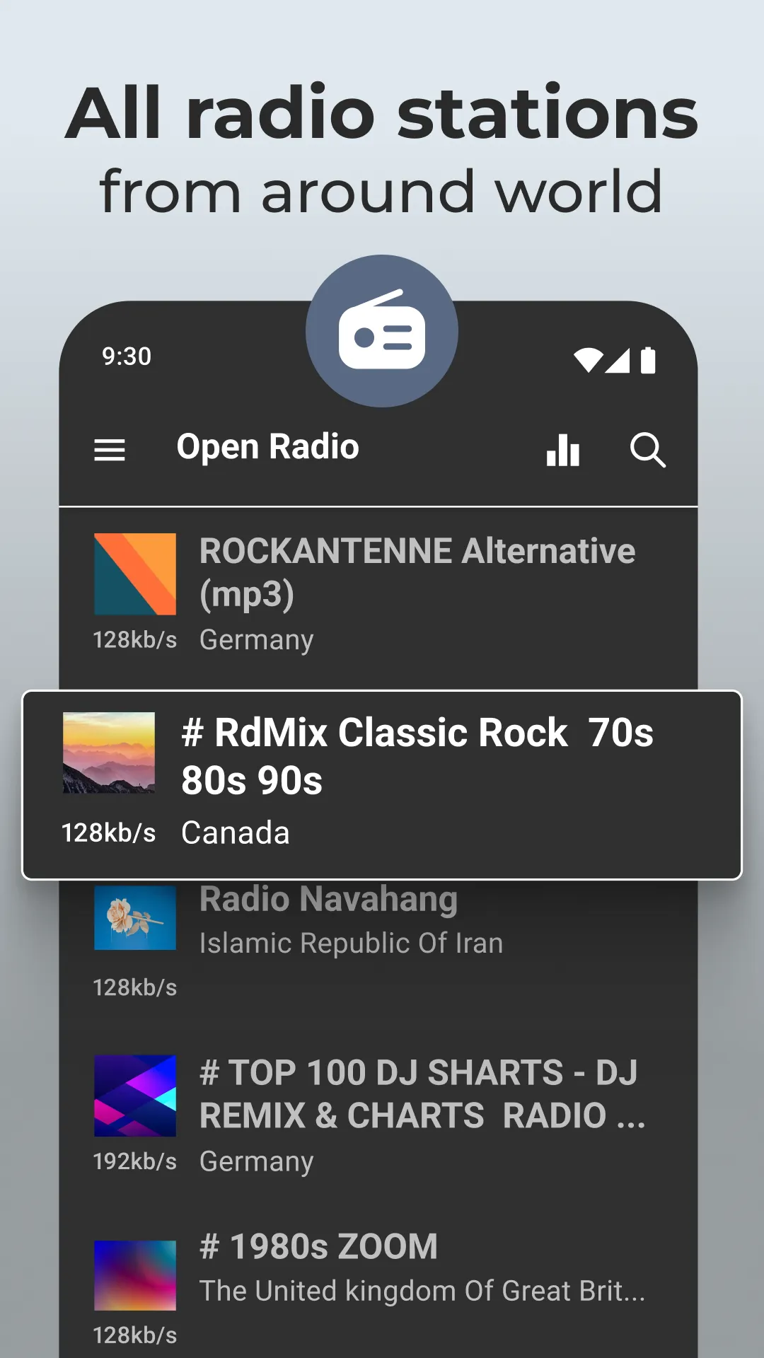 Open Radio - Online FM Radio | Indus Appstore | Screenshot