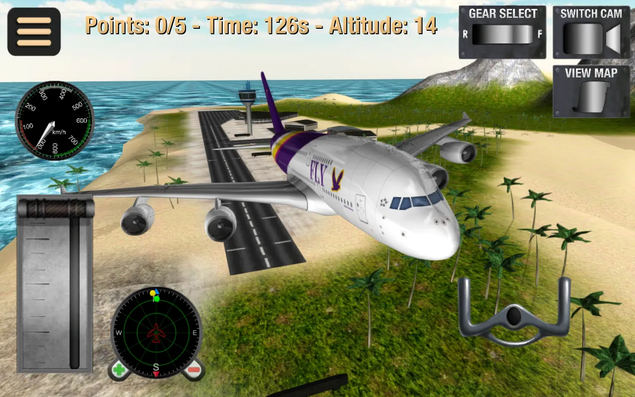 Flight Simulator: Fly Plane 3D | Indus Appstore | Screenshot