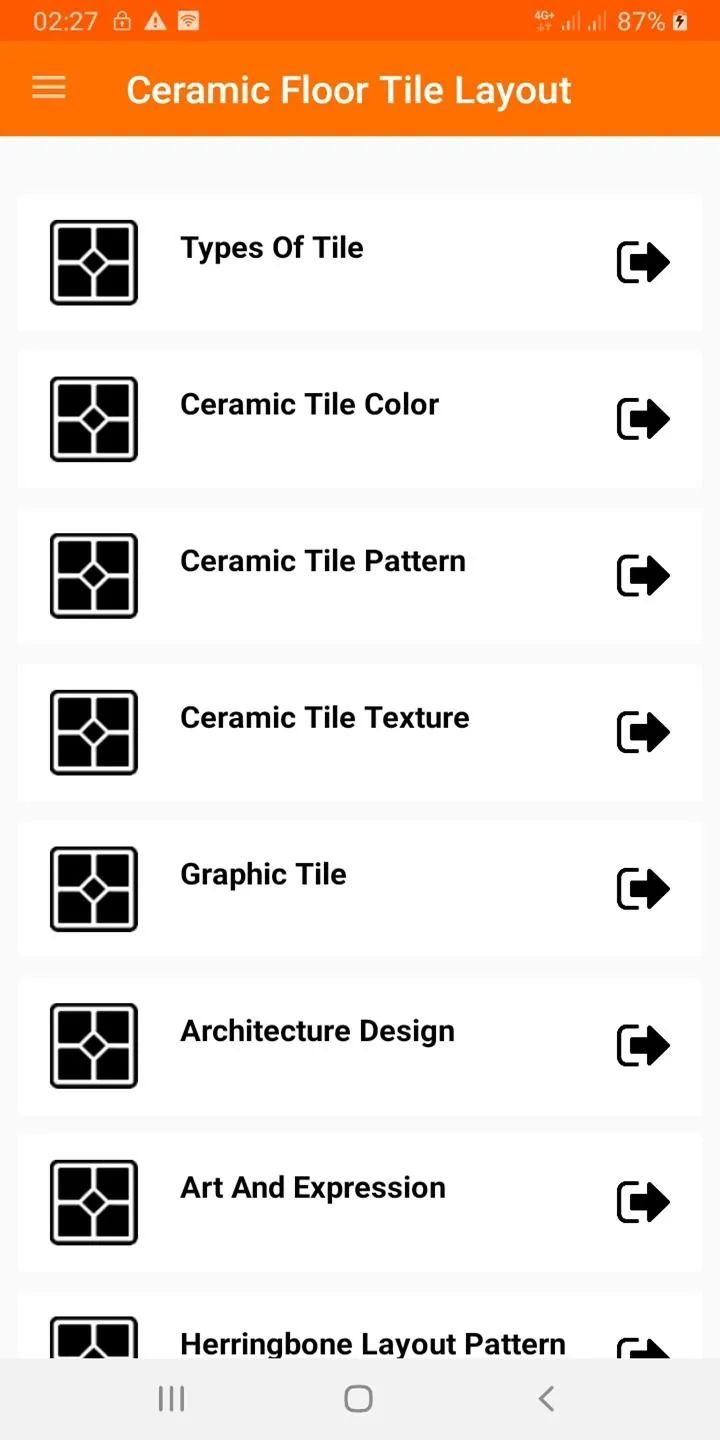 Ceramic Floor Tile Layout | Indus Appstore | Screenshot